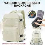 Ryanair Backpack Travel Cabin Airplane Backpack, Air Vacuum Compression Backpack, Women Men Backpack Business Laptop Bag Handbag